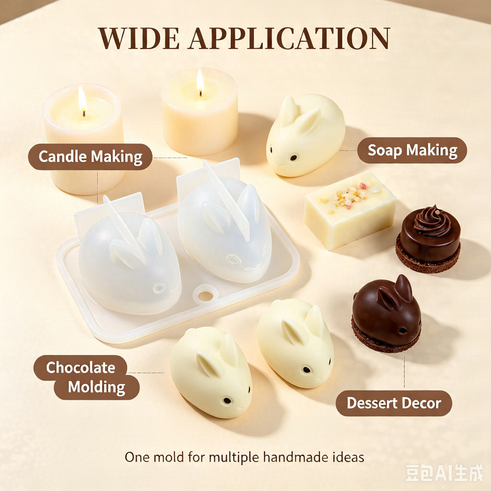 Moule en silicone 3D mini lapi - Soap Making Instructions avis et prix