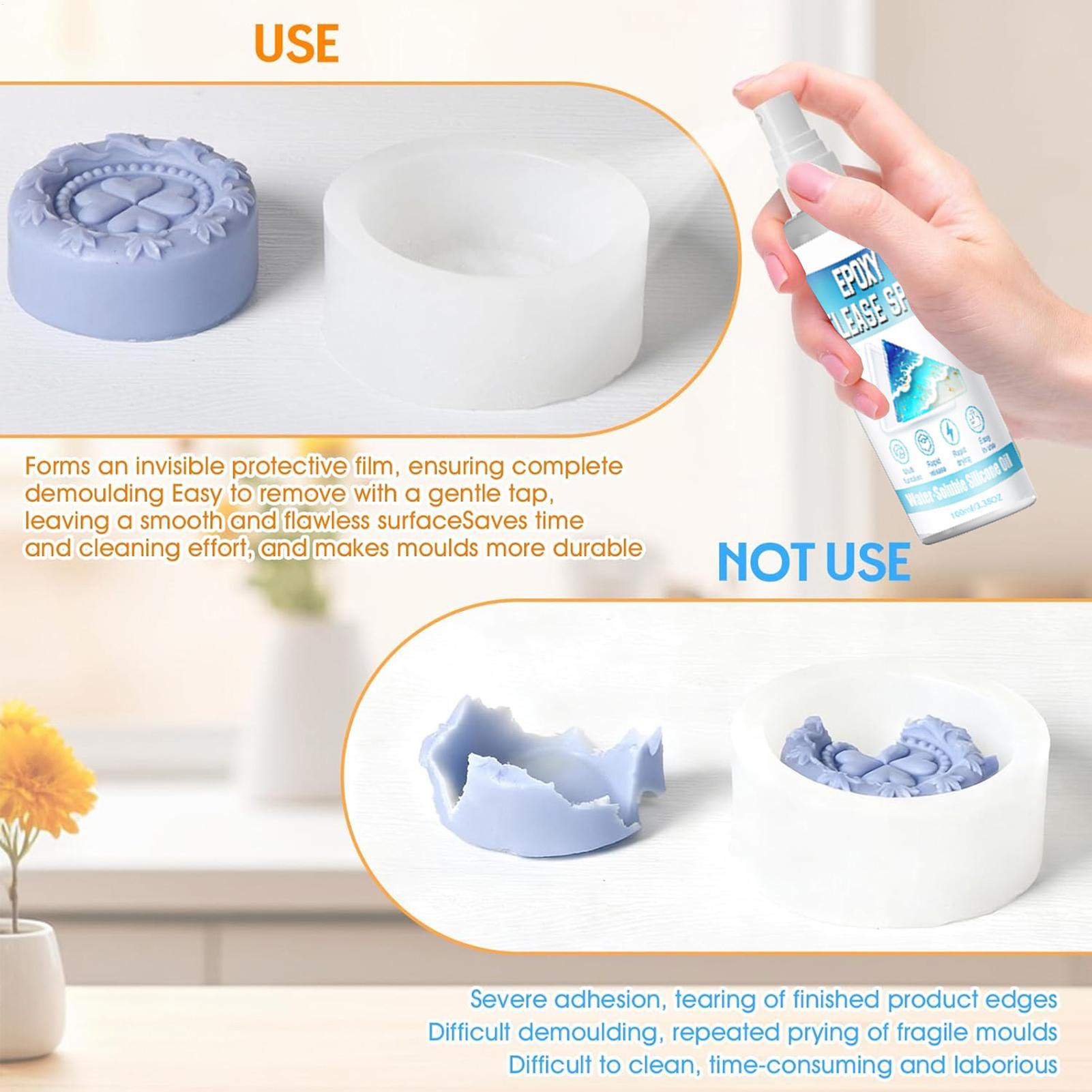 Spray de démoulage silicone, s - Soap Making Instructions avis et prix