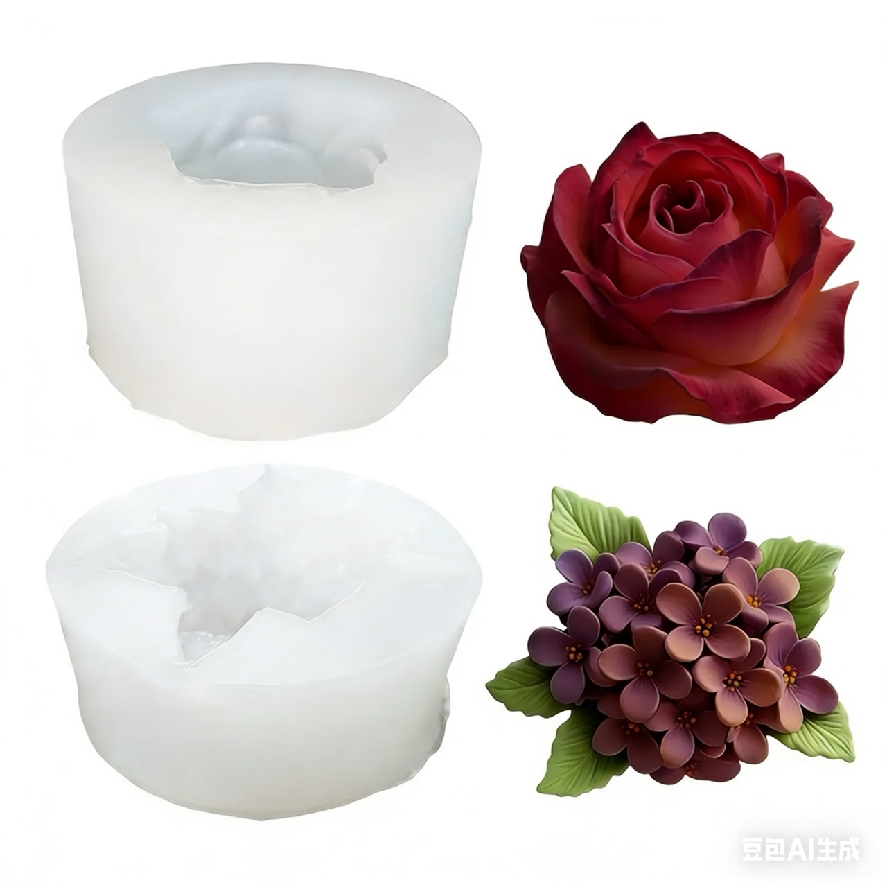 Moules en silicone 3D en deux  - Soap Making Gifts avis et prix