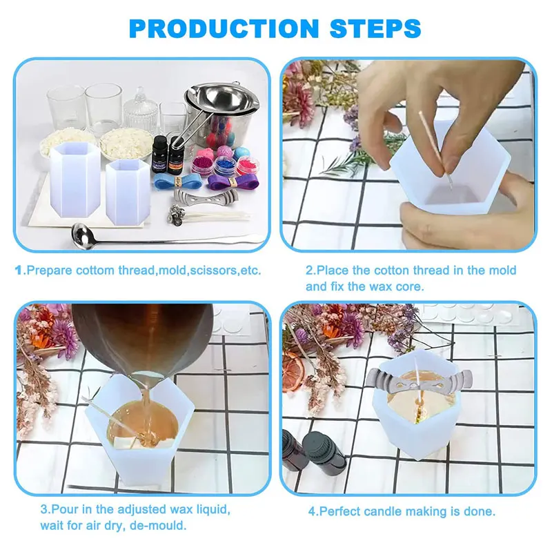 Moules à bougies cylindriques  - Soap Making Instructions avis et prix