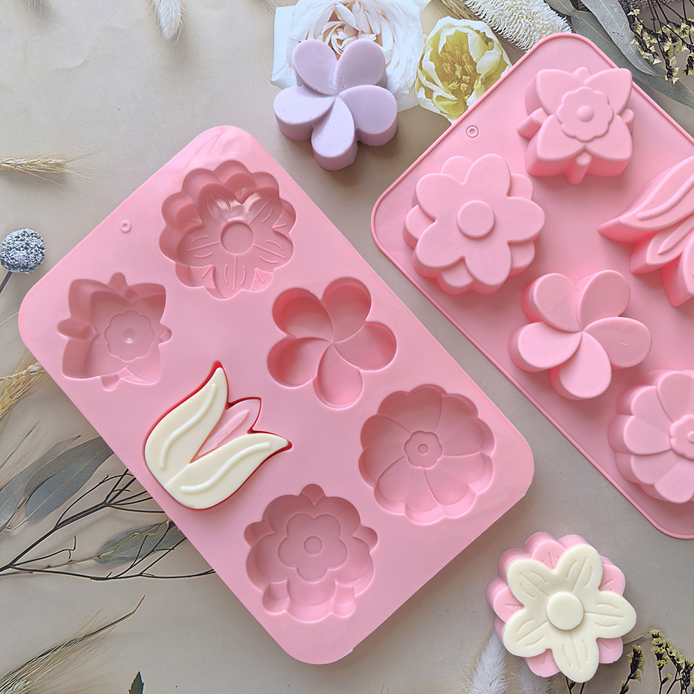 Moules en silicone pour fleurs - Soap Making Kit For Beginners avis et prix
