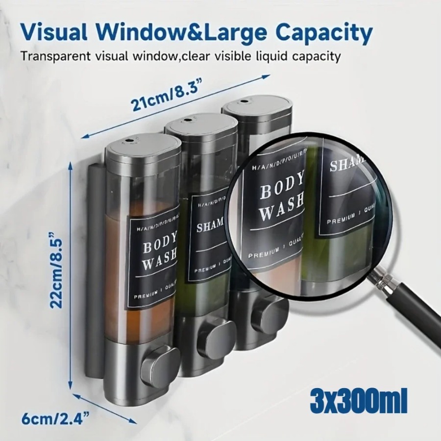 Distributeur mural triple pour - Soap Making Diy Kit avis et prix
